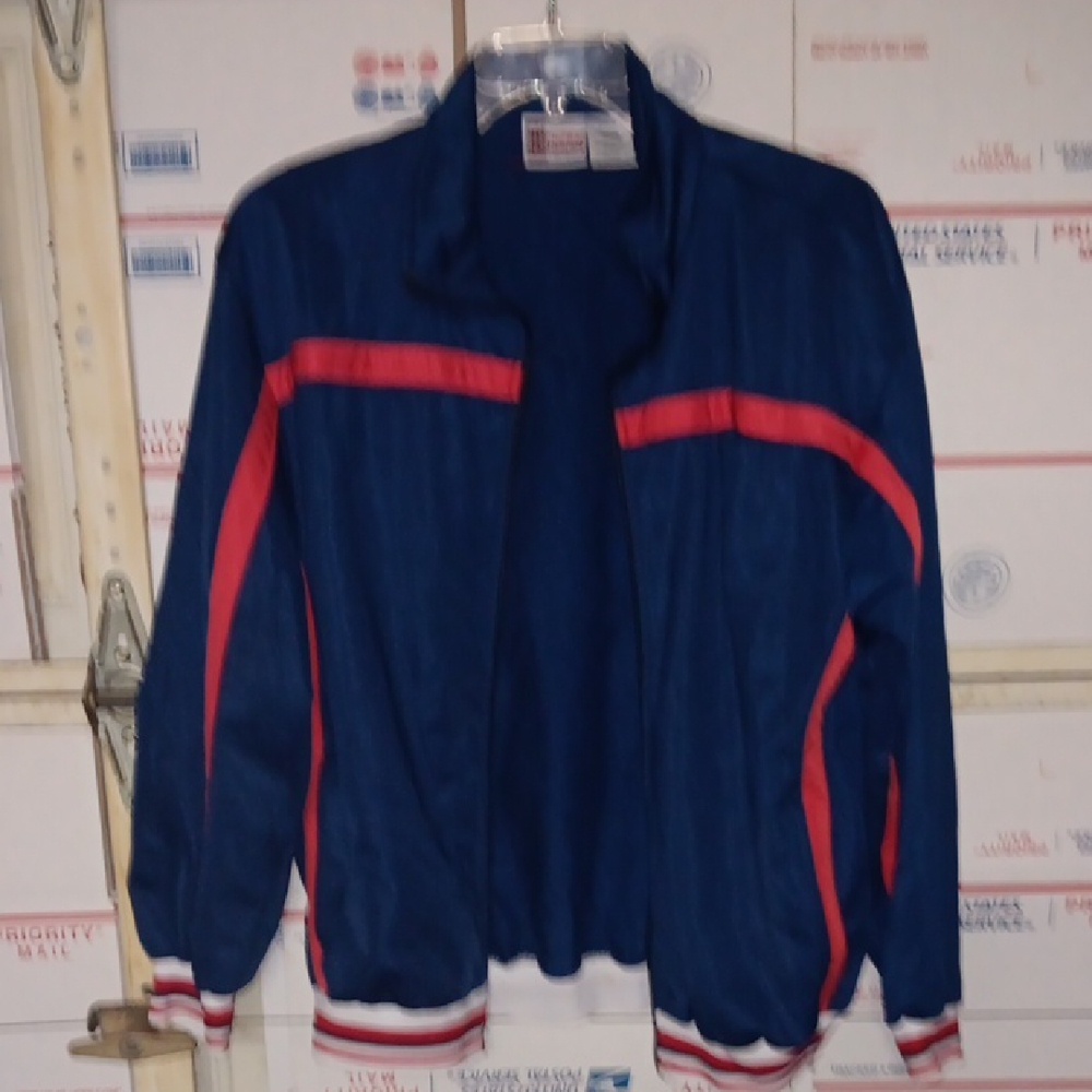 Generation One Size L Bue and Red Track Jacket (SKU N140)